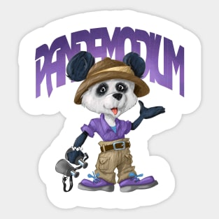 Happy pandemonium Sticker